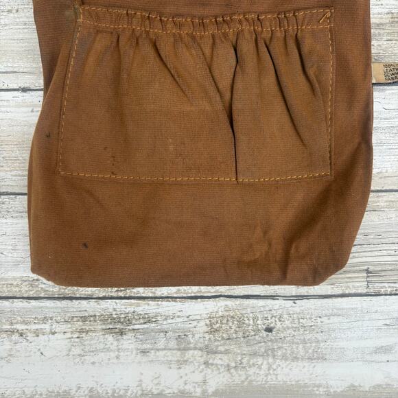 Patricia Nash Crossbody Purse Brown Tooled Leather Floral Flap Hippie Boho - Picture 13 of 17